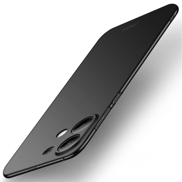 MOFI ultra-thin phone case in black with large circular camera graphic on back