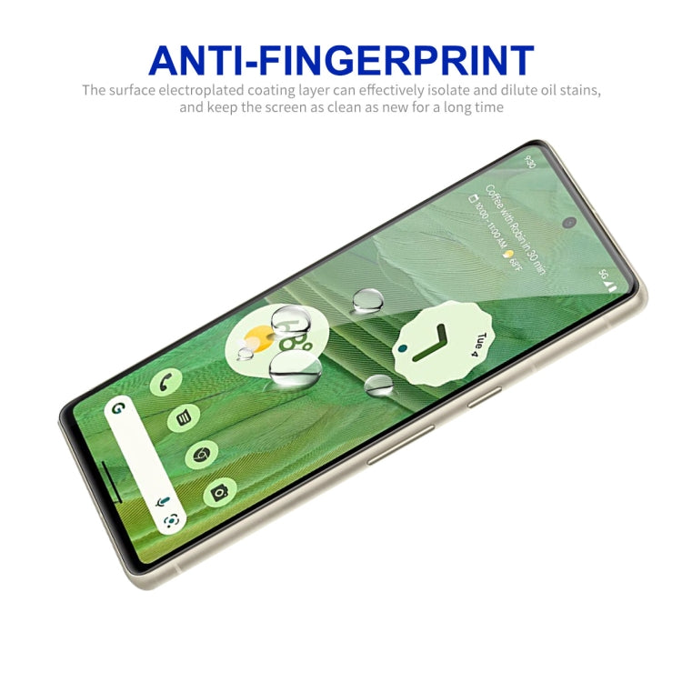 ENKAY tempered glass screen protector for Google Pixel 7a, anti-fingerprint screen glass