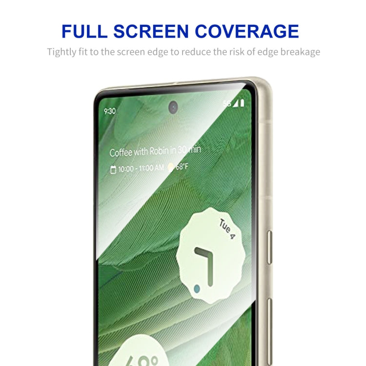 ENKAY tempered glass screen protector for Google Pixel 7a, full screen coverage