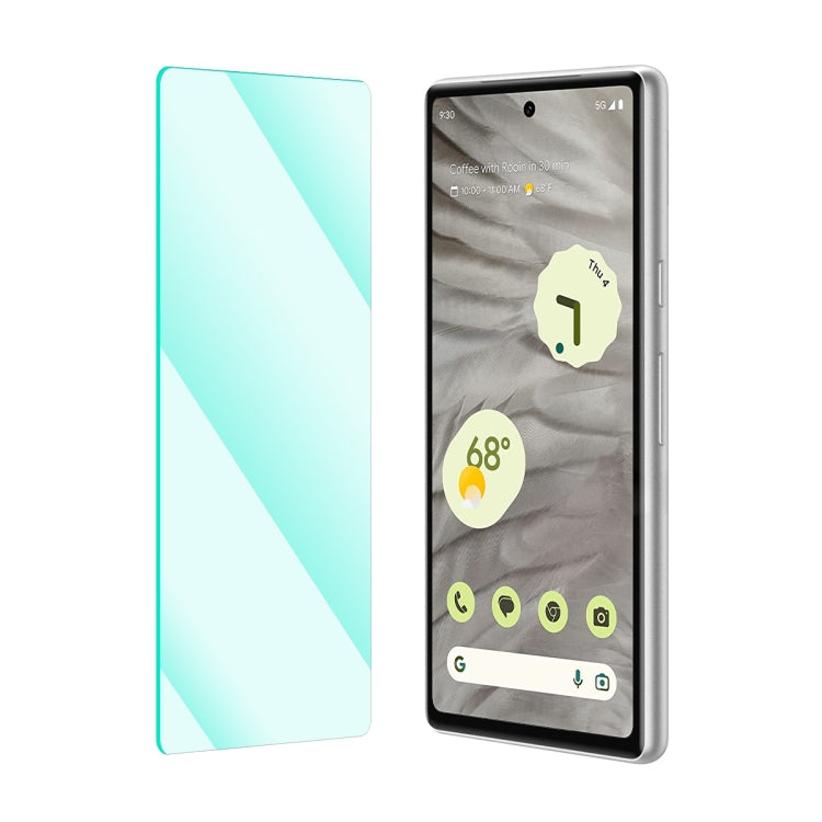 ENKAY tempered glass screen protector for Google Pixel 7a, clear 2.5D rounded edges