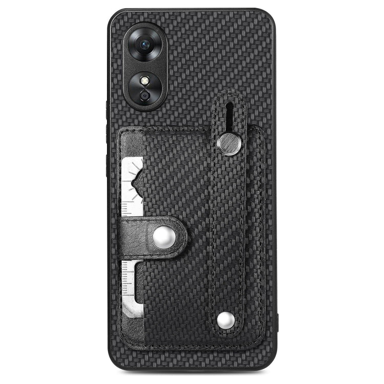Black textured phone case with card holder, metal kickstand, and tool knife