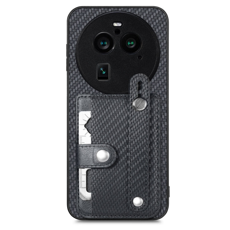 Black textured phone case with kickstand, card holder window, and tool knife