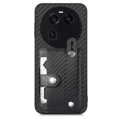 Black textured wallet back phone case with card slots and kickstand, tool knife included