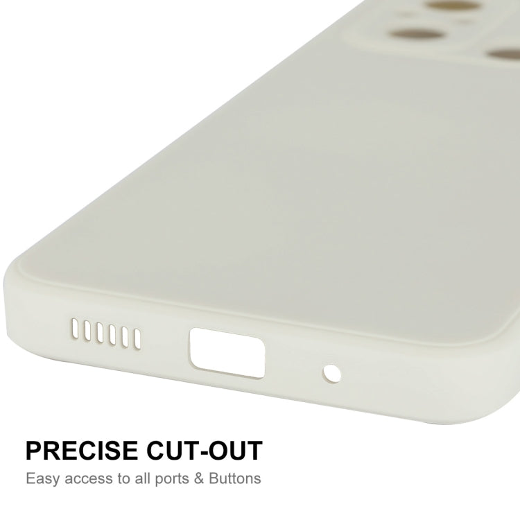 Beige phone case with precise bottom cutouts for ports and speaker