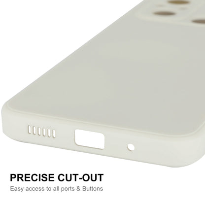 Beige phone case with precise bottom cutouts for ports and speaker