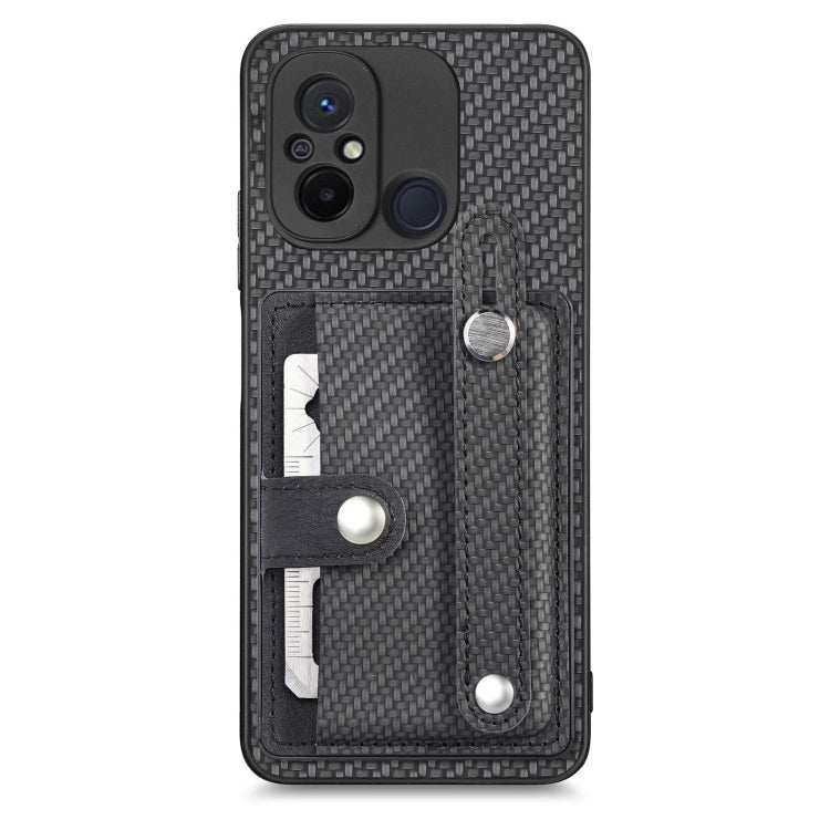Woven card wallet phone case with knife tool slot and card holder, dark gray/black