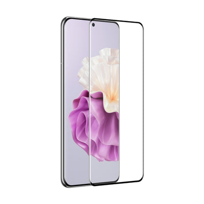 Tempered glass screen protector film for Huawei P60 Pro, full glue, curved edges