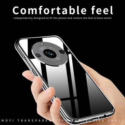 Clear TPU phone case with secure grip edges and camera lens cover