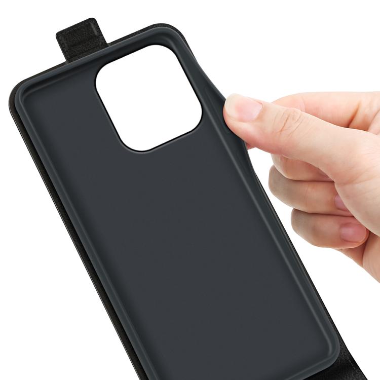 Black textured leather phone case back cover with camera opening