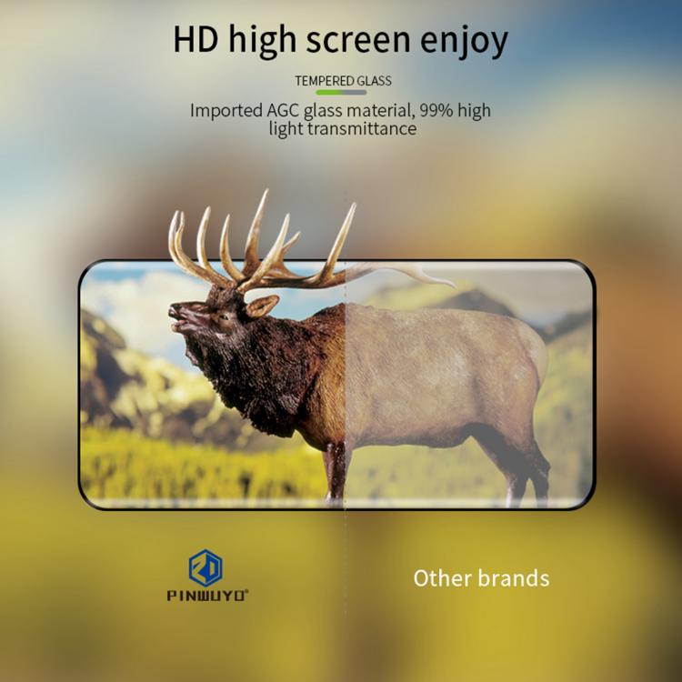 Clear HD tempered glass screen protector for smartphone with high light transmission