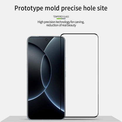 MOFI 3D tempered glass screen protector film with phone cover, clear