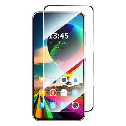 Full glue tempered glass screen protector with clear curved edges