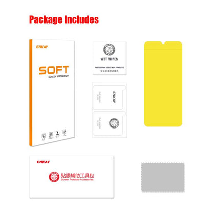 ENKAY screen protector kit with wipes, protector film, and accessories