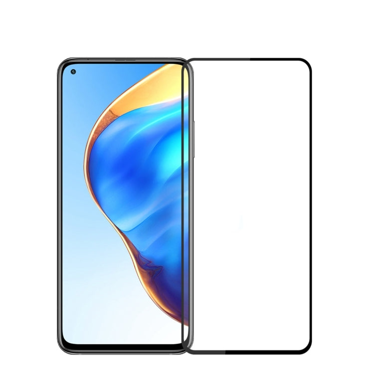 PINWUYO 2.5D tempered glass screen protector with full-screen coverage, side view