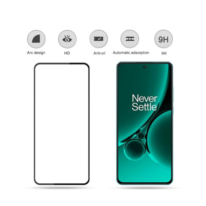 9H 2.5D tempered glass screen protector with anti-oil and rounded arc design