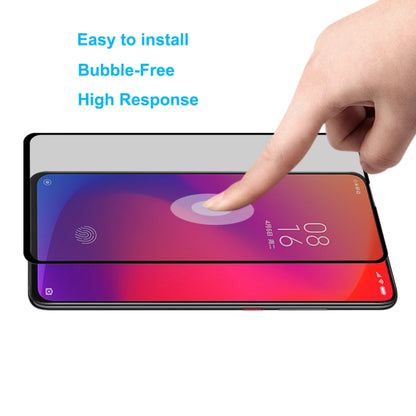 Privacy tempered glass screen protector with bubble-free, high-response application