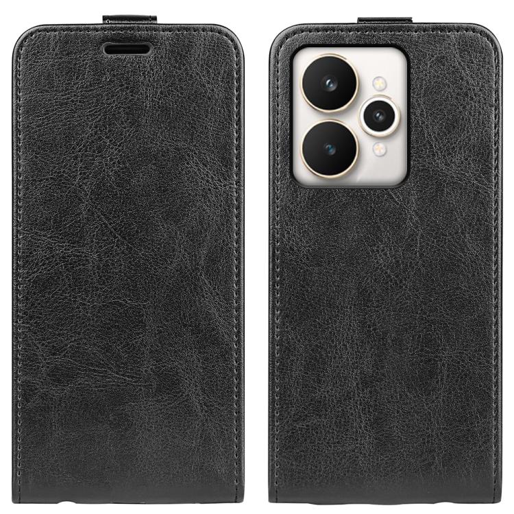 R64 Texture Single Vertical Flip Leather Phone Case, For Realme 15 5G / 15 Pro 5G