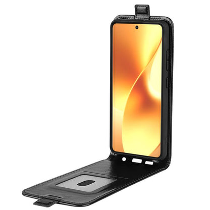 R64 Texture Single Vertical Flip Leather Phone Case, For Realme 15 5G / 15 Pro 5G