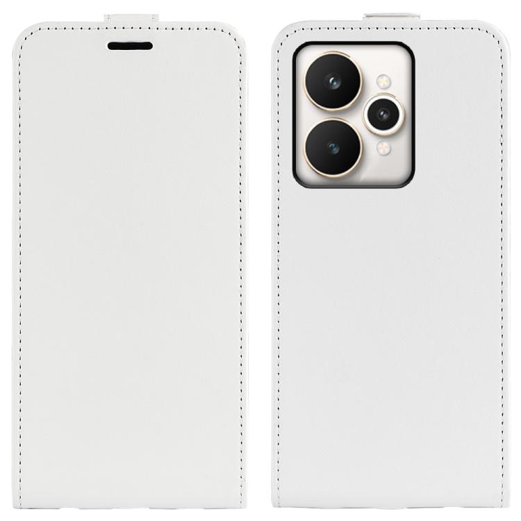 R64 Texture Single Vertical Flip Leather Phone Case, For Realme 15 5G / 15 Pro 5G