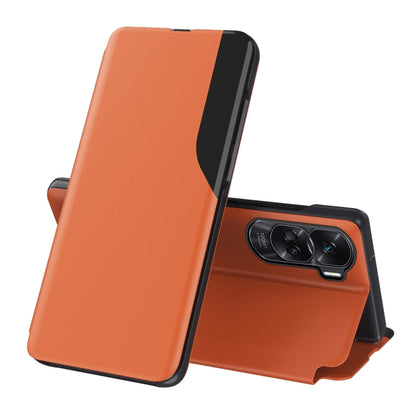 Attraction Flip Holder Leather Phone Case, For Honor 90 Lite