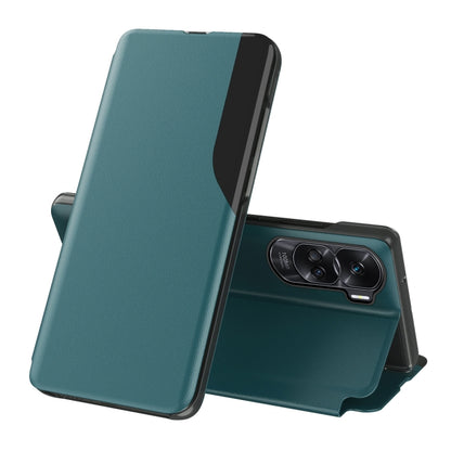 Attraction Flip Holder Leather Phone Case, For Honor 90 Lite