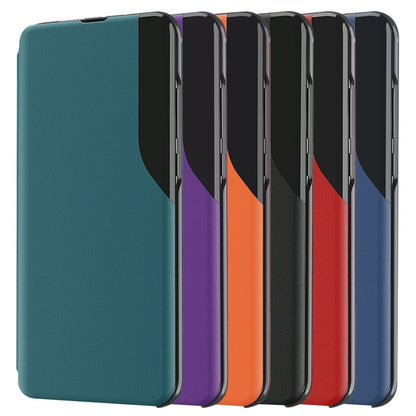 Attraction Flip Holder Leather Phone Case, For Honor 90 Lite