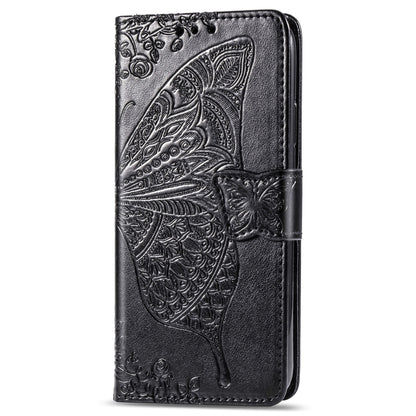 Butterfly Love Flowers Embossing Horizontal Flip Leather Case For One Plus 7  with Holder & Card Slots & Wallet & Lanyard, For OnePlus 7