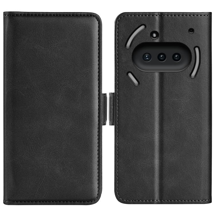 Dual-side Magnetic Buckle Horizontal Flip Leather Phone Case, For Nothing Phone 4b, For Nothing Phone 3a Lite, For Nothing Phone 3a, For Nothing Phone 3a Pro, For Nothing Phone 2