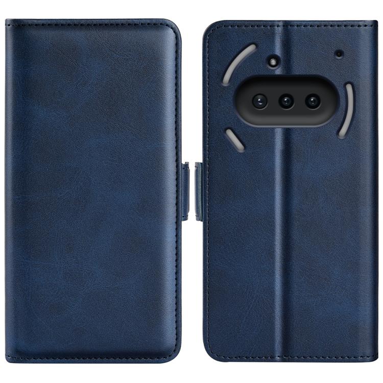 Dual-side Magnetic Buckle Horizontal Flip Leather Phone Case, For Nothing Phone 4b, For Nothing Phone 3a Lite, For Nothing Phone 3a, For Nothing Phone 3a Pro, For Nothing Phone 2