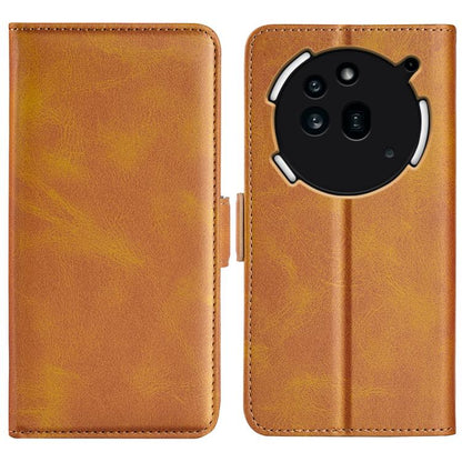 Dual-side Magnetic Buckle Horizontal Flip Leather Phone Case, For Nothing Phone 4b, For Nothing Phone 3a Lite, For Nothing Phone 3a, For Nothing Phone 3a Pro, For Nothing Phone 2
