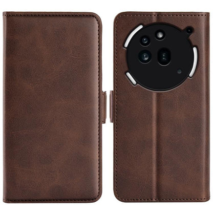 Dual-side Magnetic Buckle Horizontal Flip Leather Phone Case, For Nothing Phone 4b, For Nothing Phone 3a Lite, For Nothing Phone 3a, For Nothing Phone 3a Pro, For Nothing Phone 2
