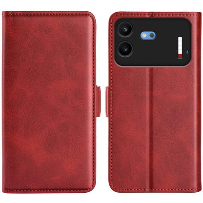 Dual-side Magnetic Buckle Horizontal Flip Leather Phone Case, For Nothing Phone 4b, For Nothing Phone 3a Lite, For Nothing Phone 3a, For Nothing Phone 3a Pro, For Nothing Phone 2