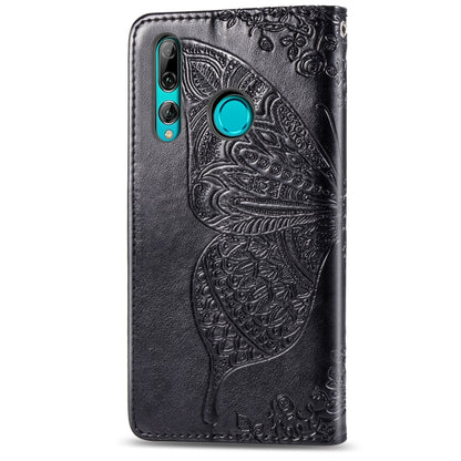 Butterfly Love Flowers Embossing Horizontal Flip Leather Case For Huawei Y9 Prime 2019with Holder & Card Slots & Wallet & Lanyard, For Huawei Y9 Prime (2019)