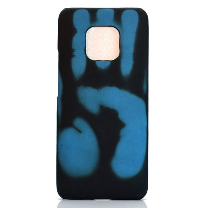 Paste Skin + PC Thermal Sensor Discoloration Case for Huawei Mate 20 Pro, Black blue, Black green, Black red, Red yellow