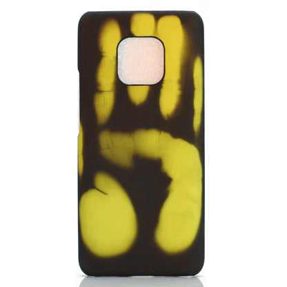 Paste Skin + PC Thermal Sensor Discoloration Case for Huawei Mate 20 Pro, Black blue, Black green, Black red, Red yellow