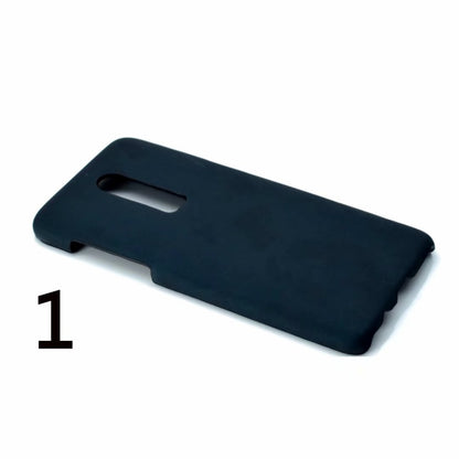 Dark blue thermal sensor discoloration phone case with camera cutout for OnePlus 6