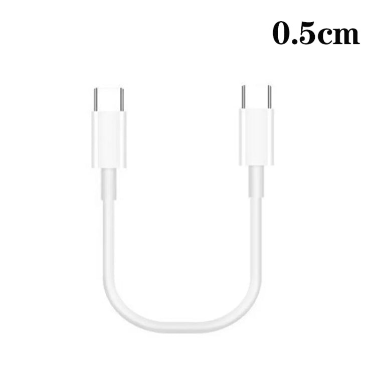 XJ-97 60W 3A USB-C / Type-C to Type-C Fast Charging Data Cable, 0.3m, 0.5m, 1m, 2m