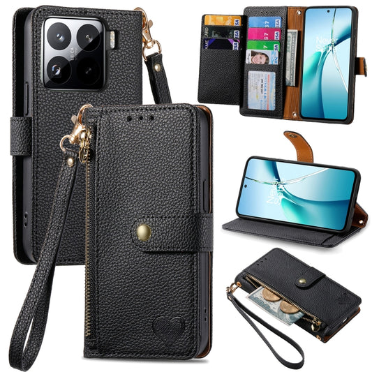 Love Zipper Lanyard Leather Phone Case, For Xiaomi 15 Pro, For Xiaomi 15, For Xiaomi Redmi Note 14 5G, For Xiaomi Redmi Note 14 Pro+ 5G, For Xiaomi Redmi Note 14 Pro 5G, For Xiaomi Redmi A3 4G, For Xiaomi Redmi Note 13 Pro 4G, For Xiaomi Redmi Note 13 ...