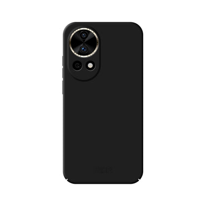 Black hard phone case with camera cutouts and smooth matte finish