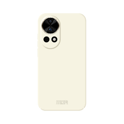 MOFI cream phone case with camera cutouts and MOFI logo