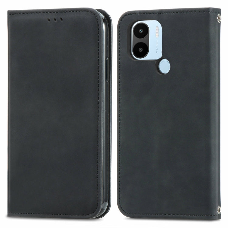 Retro Skin Feel Magnetic Flip Leather Phone Case, For Xiaomi Redmi Note 12 4G, For Xiaomi Redmi Note 12 Pro+ 5G, For Xiaomi Redmi A1+