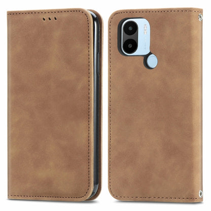 Retro Skin Feel Magnetic Flip Leather Phone Case, For Xiaomi Redmi Note 12 4G, For Xiaomi Redmi Note 12 Pro+ 5G, For Xiaomi Redmi A1+