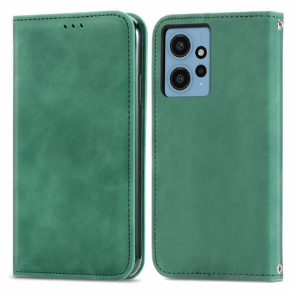 Retro Skin Feel Magnetic Flip Leather Phone Case, For Xiaomi Redmi Note 12 4G, For Xiaomi Redmi Note 12 Pro+ 5G, For Xiaomi Redmi A1+