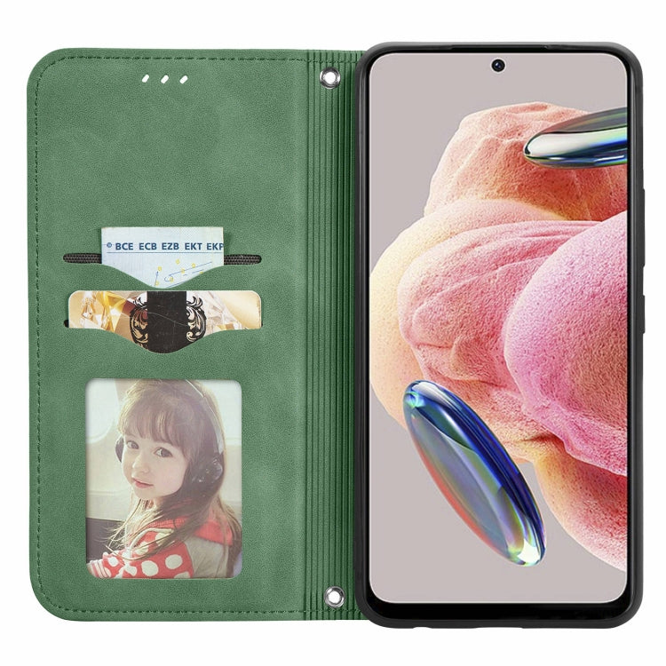 Retro Skin Feel Magnetic Flip Leather Phone Case, For Xiaomi Redmi Note 12 4G, For Xiaomi Redmi Note 12 Pro+ 5G, For Xiaomi Redmi A1+
