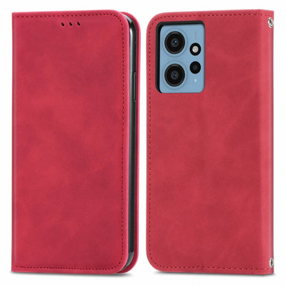Retro Skin Feel Magnetic Flip Leather Phone Case, For Xiaomi Redmi Note 12 4G, For Xiaomi Redmi Note 12 Pro+ 5G, For Xiaomi Redmi A1+