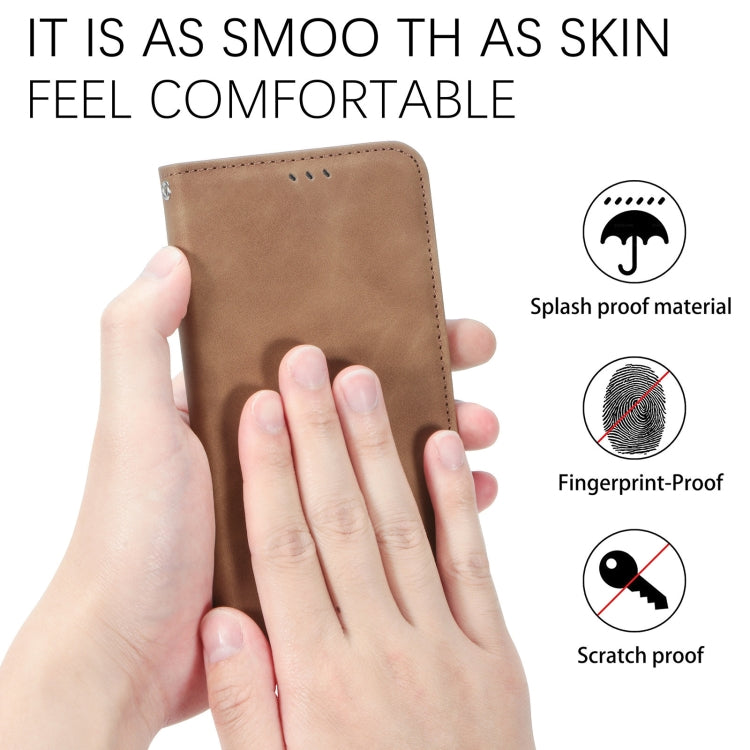Retro Skin Feel Magnetic Flip Leather Phone Case, For Xiaomi Redmi Note 12 4G, For Xiaomi Redmi Note 12 Pro+ 5G, For Xiaomi Redmi A1+