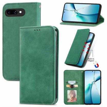 Retro Skin Feel Magnetic Flip Leather Phone Case, For Google Pixel 11 Pro XL, For Google Pixel 10a, For Google Pixel 10 Pro XL, For Google Pixel 9a, For Google Pixel 9 Pro XL, For Google Pixel 8a, For Google Pixel 8 Pro, For Google Pixel 8             ...