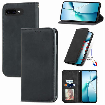 Retro Skin Feel Magnetic Flip Leather Phone Case, For Google Pixel 11 Pro XL, For Google Pixel 10a, For Google Pixel 10 Pro XL, For Google Pixel 9a, For Google Pixel 9 Pro XL, For Google Pixel 8a, For Google Pixel 8 Pro, For Google Pixel 8             ...