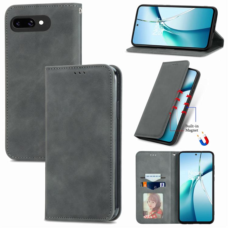 Retro Skin Feel Magnetic Flip Leather Phone Case, For Google Pixel 11 Pro XL, For Google Pixel 10a, For Google Pixel 10 Pro XL, For Google Pixel 9a, For Google Pixel 9 Pro XL, For Google Pixel 8a, For Google Pixel 8 Pro, For Google Pixel 8             ...