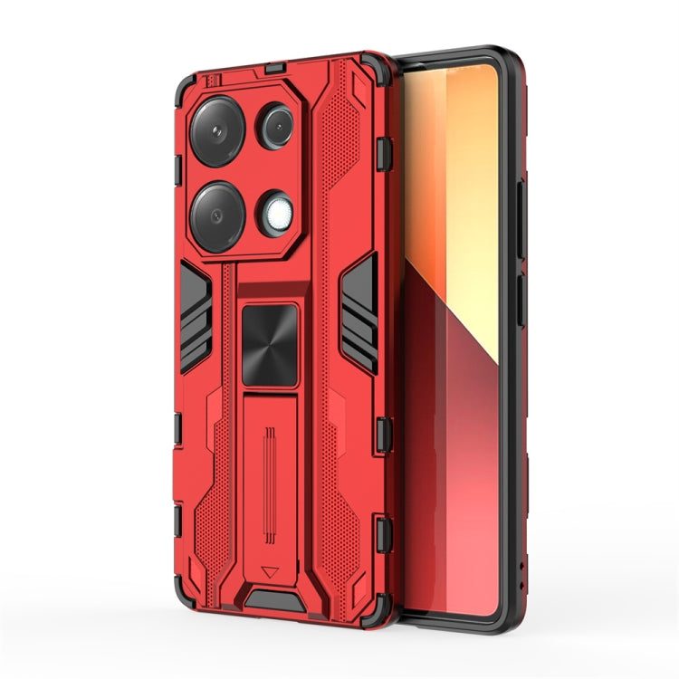 Supersonic Armor PC Hybrid TPU Phone Case, For  Redmi Note 13 Pro 4G